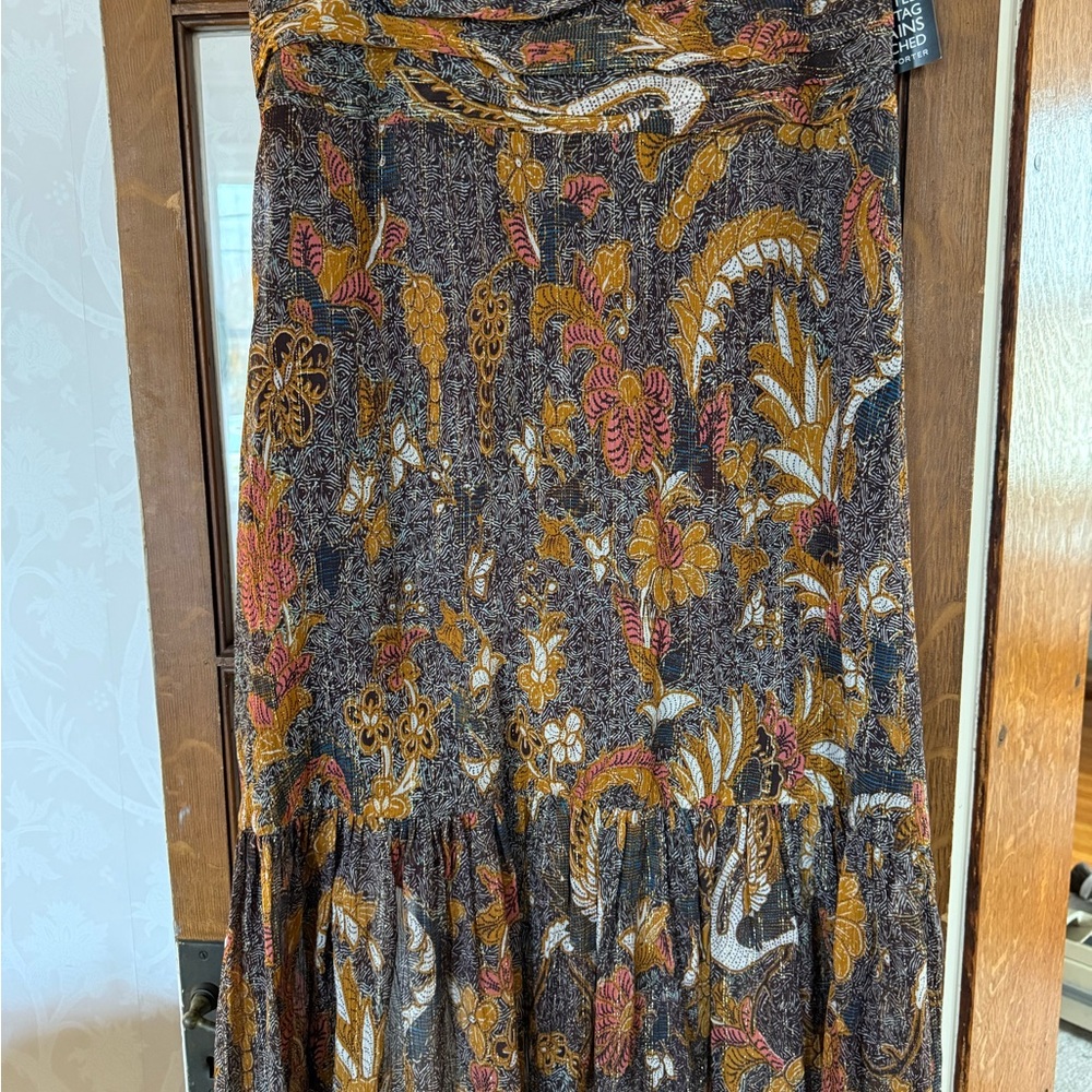 Ulla Johnson Multicolor Asymmetrical Skirt